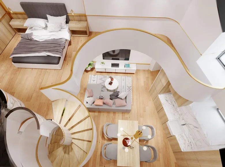 Wohnung 1 Schlafzimmer 86 m² Amsterdam, Niederlande
