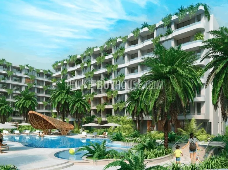 Apartamento 1 habitacion 63 m² Choeng Thale, Tailandia