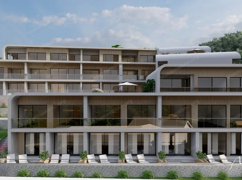 Mieszkanie 1 pokój 79 m² Tivat, Czarnogóra