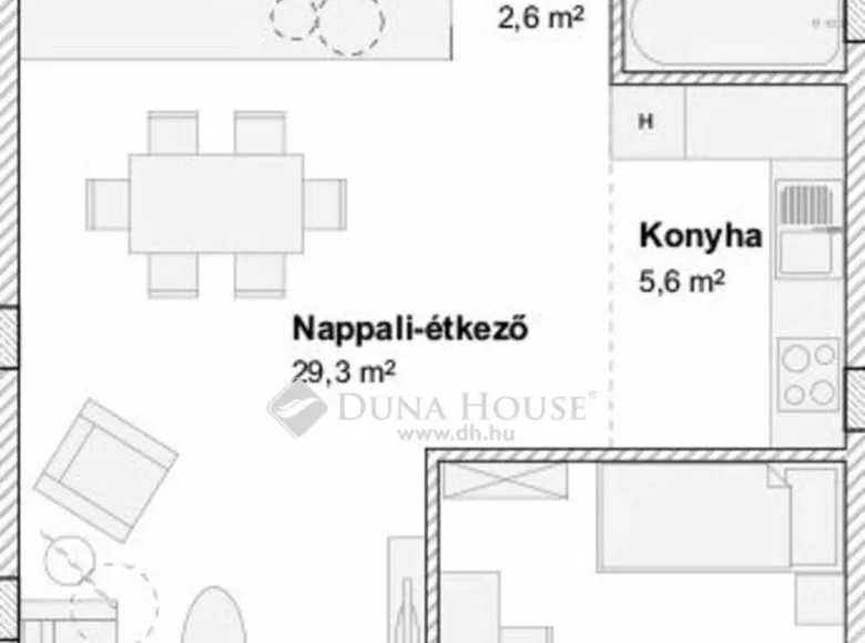 Wohnung 77 m² Kreis Szegedin, Ungarn