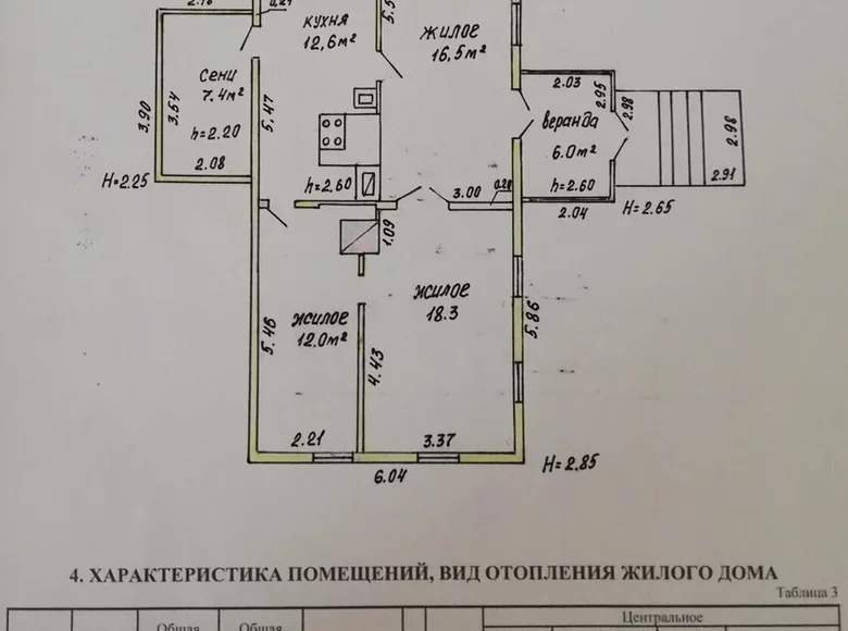 3 room apartment 59 m² Aliachnovicy, Belarus