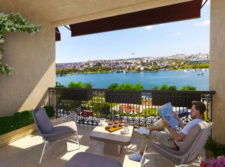 1 bedroom apartment 57 m² Beyoglu, Turkey