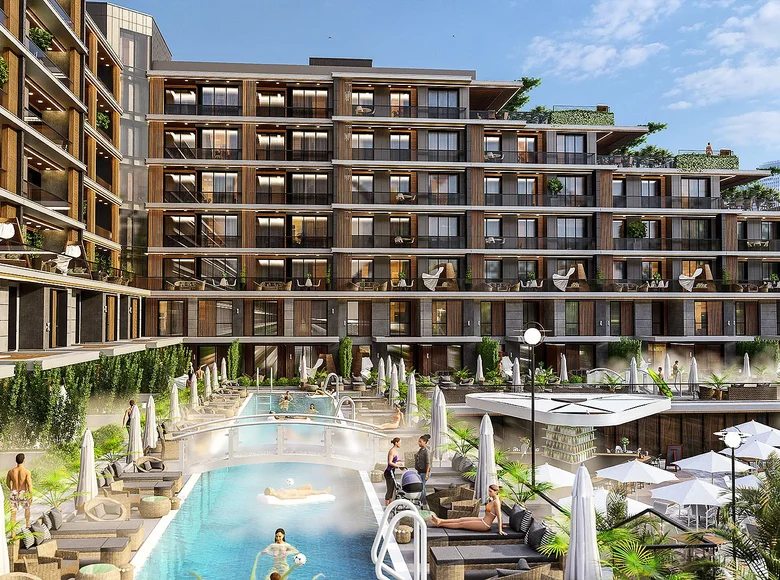 1 bedroom apartment 53 m² Aksu, Turkey