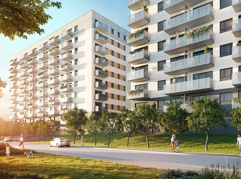 Квартира 2 комнаты 39 м² Познань, Польша