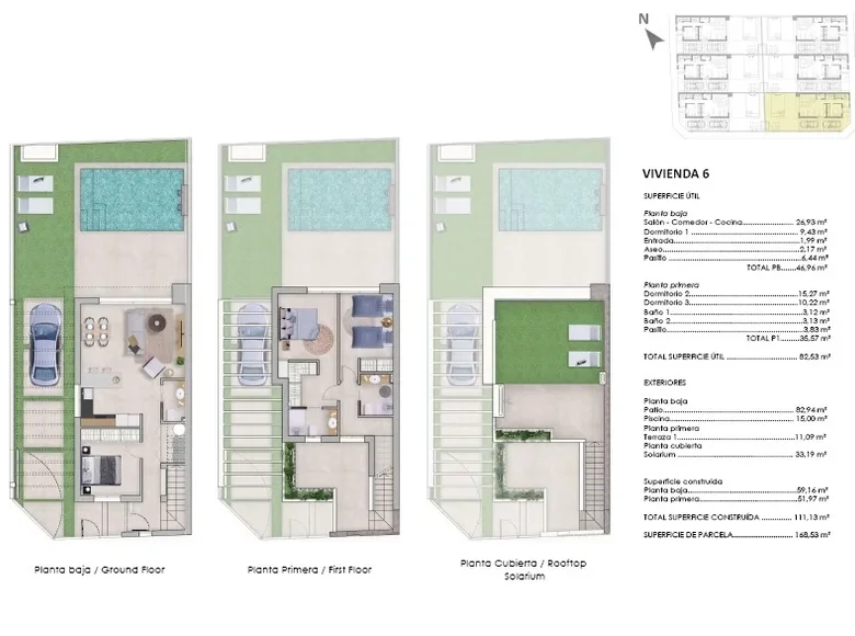 Dom 4 pokoi 168 m² Pilar de la Horadada, Hiszpania