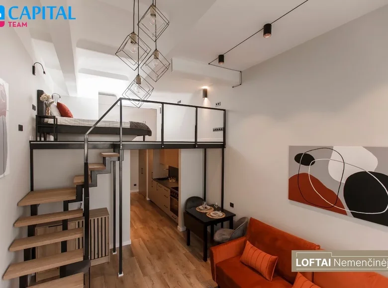 2 room apartment 43 m² Nemencine, Lithuania