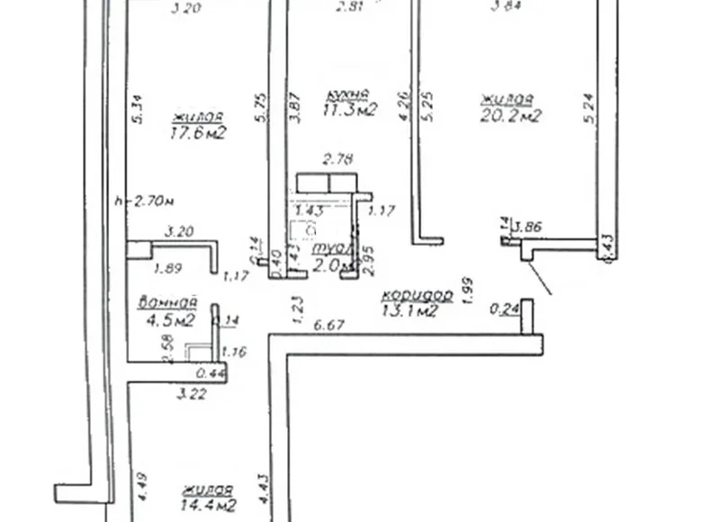 Apartamento 3 habitaciones 85 m² Minsk, Belarús