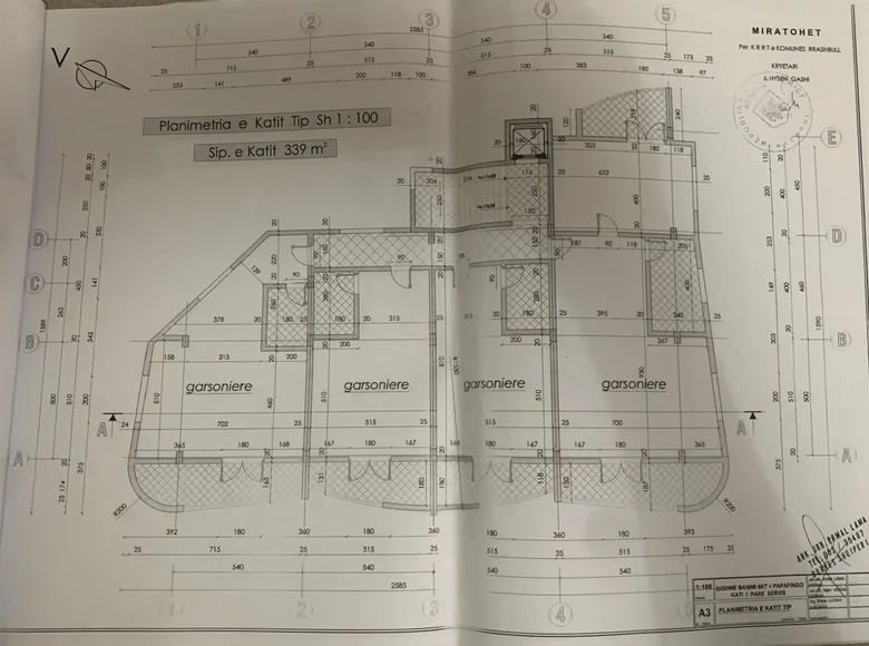 1 room apartment 50 m² Bashkia Durres, Albania