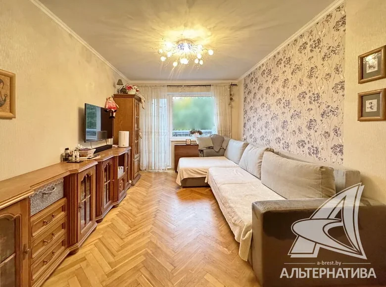 3 room apartment 60 m² Brest, Belarus