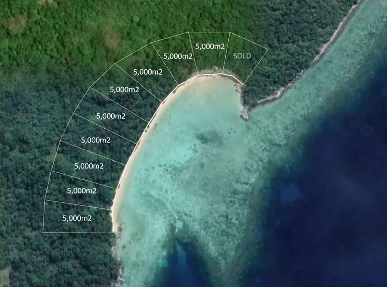 Земельные участки 5 000 м² Kepulauan Anambas, Индонезия