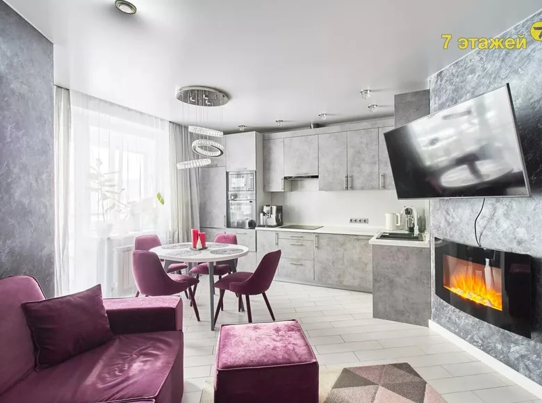 Mieszkanie 3 pokoi 71 m² Mińsk, Białoruś