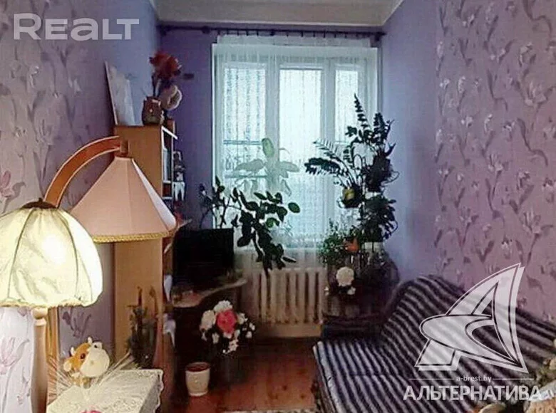 Mieszkanie 2 pokoi 45 m² Brześć, Białoruś