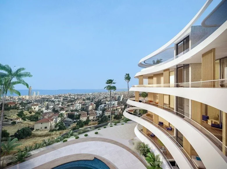 Mieszkanie 4 pokoi 151 m² Gmina Germasogeia, Cyprus