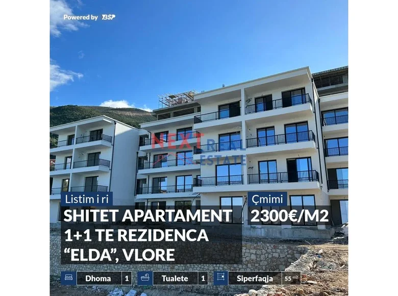 Wohnung 2 zimmer 55 m² Bashkia Vlore, Albanien