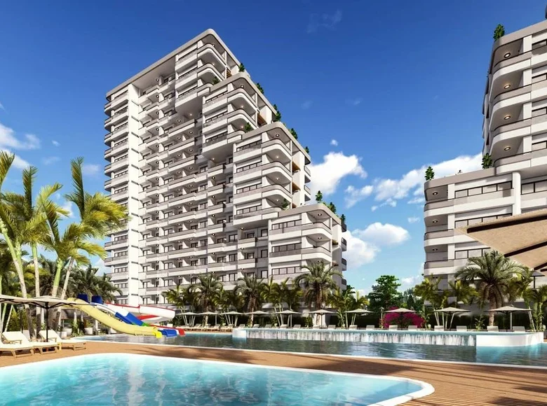 2 bedroom apartment 100 m² Mezitli, Turkey
