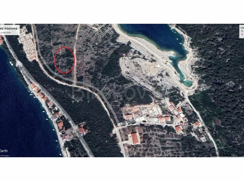 Parcelas 2 640 m² Selca, Croacia