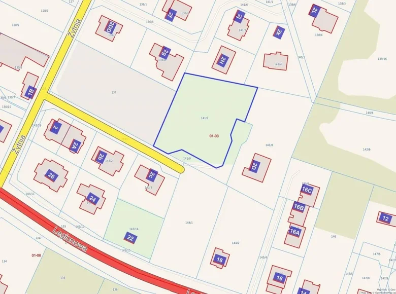 Земельные участки 1 комната 2 013 м² Марки, Польша