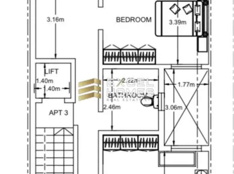 Apartamento 3 habitaciones  Bahía de San Pablo, Malta