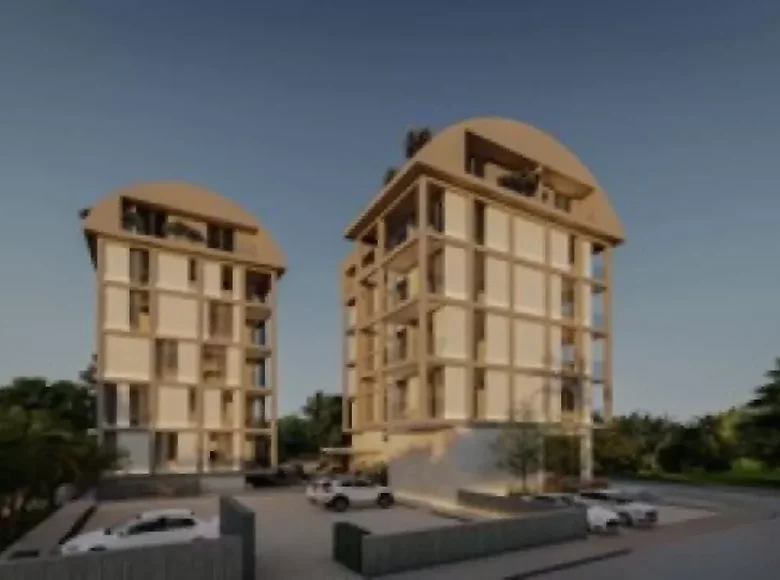Квартира 1 комната 70 м² Аланья, Турция