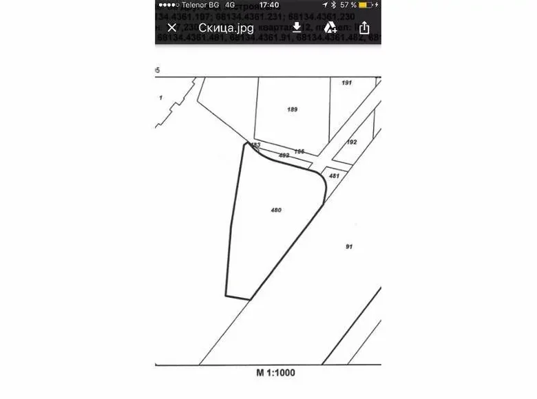 Atterrir 1 337 m² Sofia City, Bulgarie