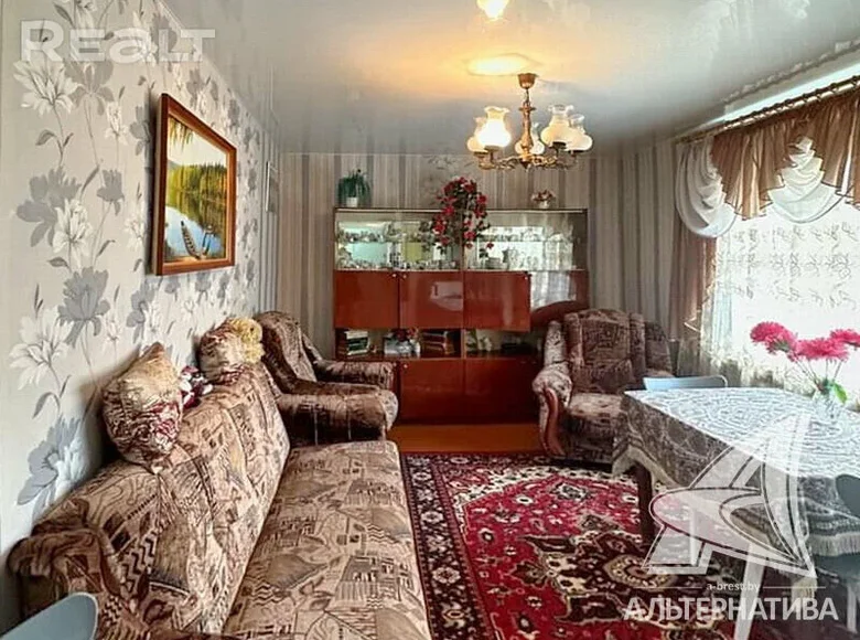 Mieszkanie 3 pokoi 55 m² Prużana, Białoruś