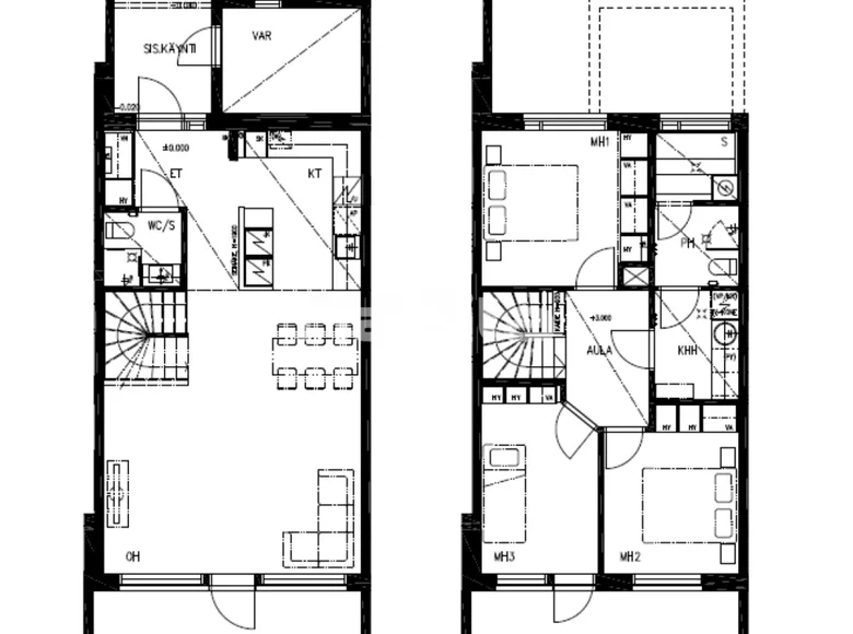 Mieszkanie 4 pokoi 101 m² Joensuun seutukunta, Finlandia