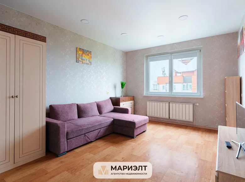 1 room apartment 45 m² Minsk, Belarus