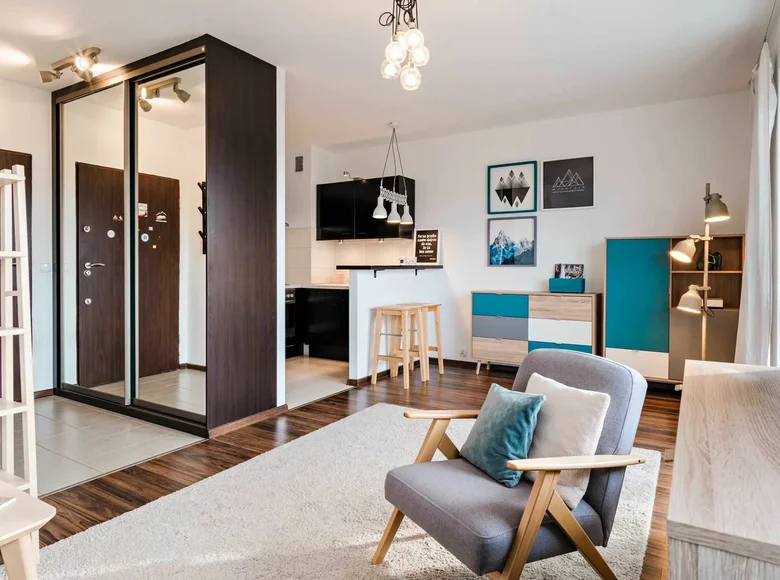 Apartamento 1 habitación 31 m² en Danzig, Polonia