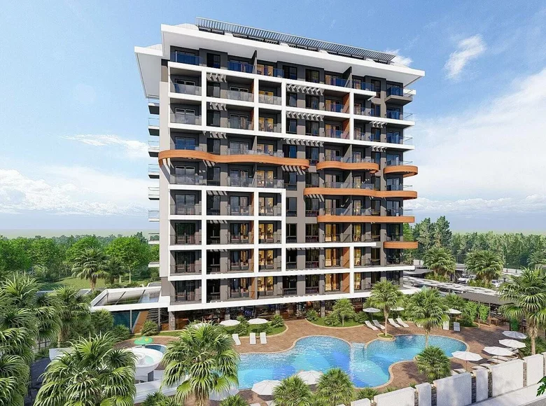 1 bedroom apartment 75 m² Alanya, Turkey