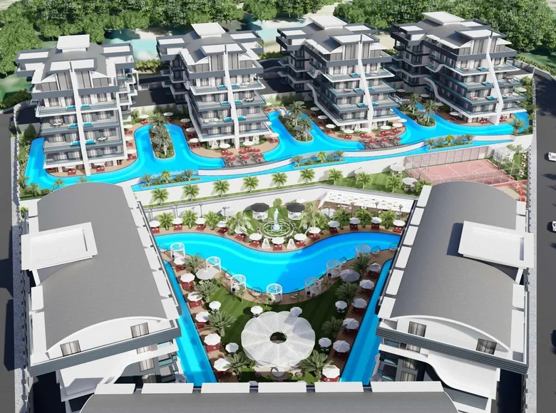 Mieszkanie 1 pokój 53 m² Oba, Turcja