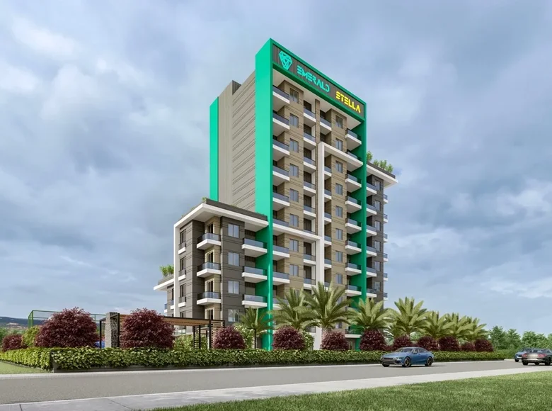 1 bedroom apartment 45 m² Mezitli, Turkey