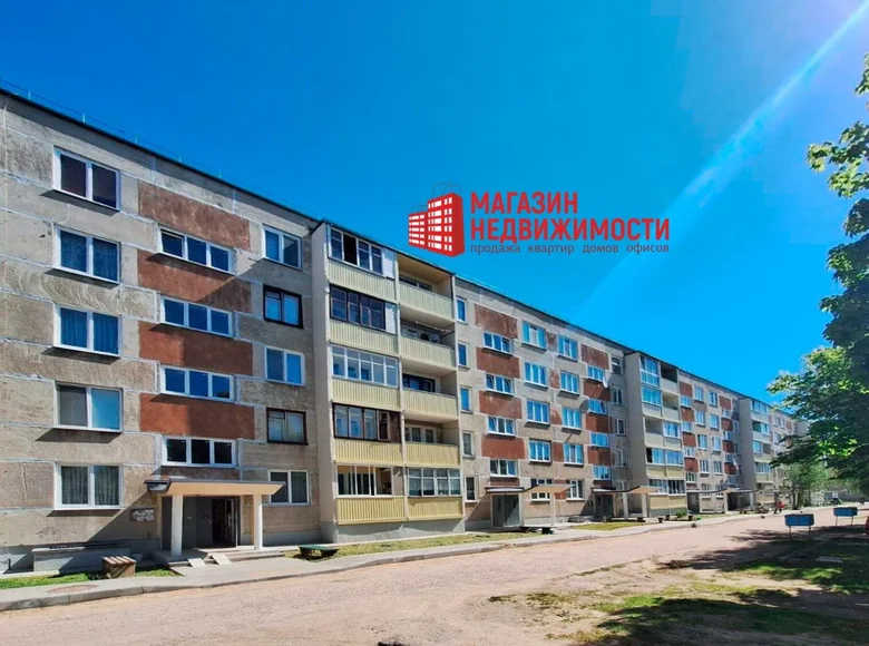 3 room apartment 55 m² Masty, Belarus