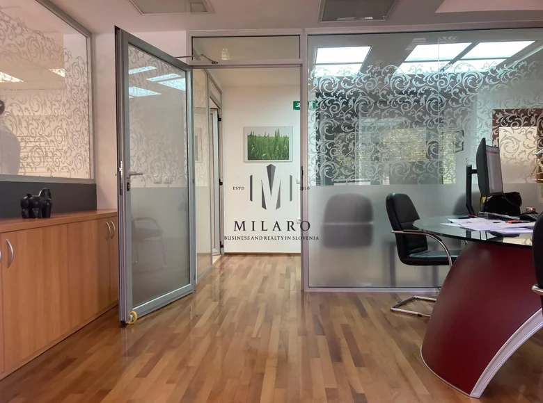 A PARTIALLY FURNISHED BUSINESS PREMISES