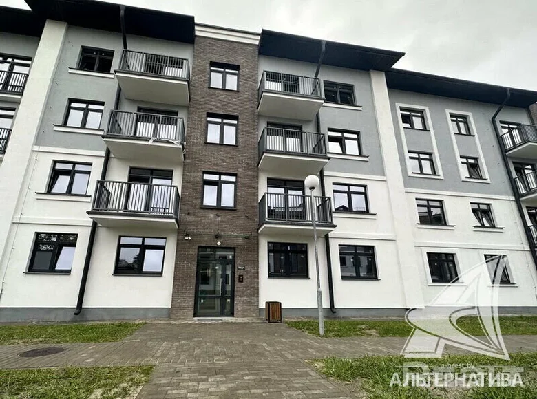 Mieszkanie 2 pokoi 58 m² Brześć, Białoruś