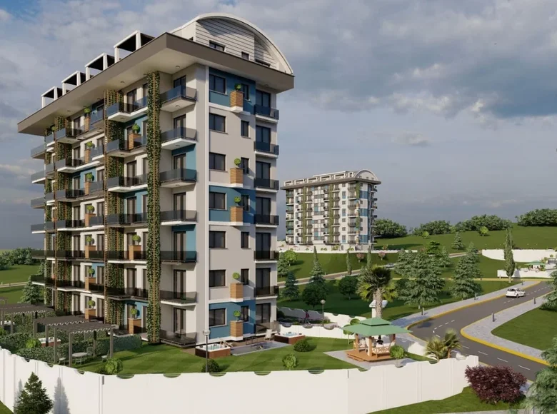 Квартира 2 комнаты 39 м² Demirtas, Турция