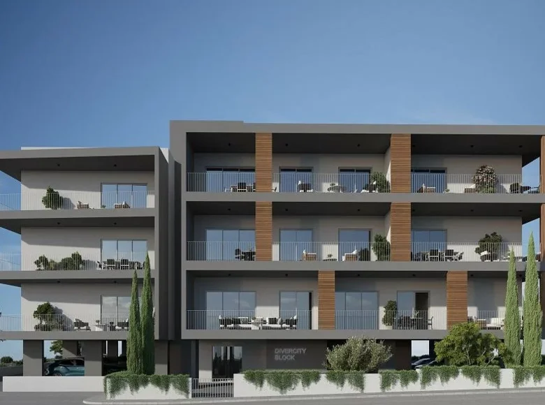 Mieszkanie 2 pokoi 84 m² Społeczność kościelna, Cyprus