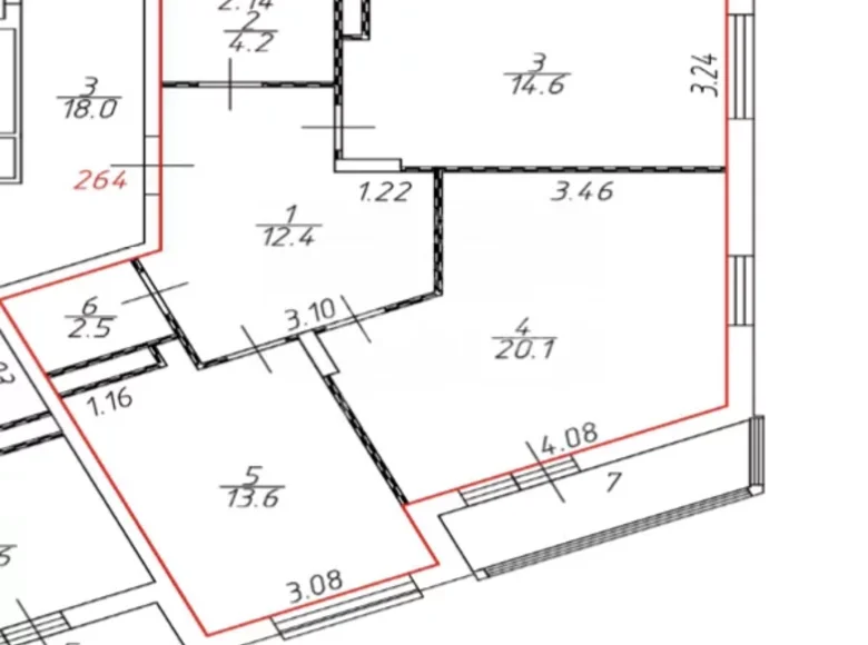 Mieszkanie 2 pokoi 68 m² poselenie Sosenskoe, Rosja