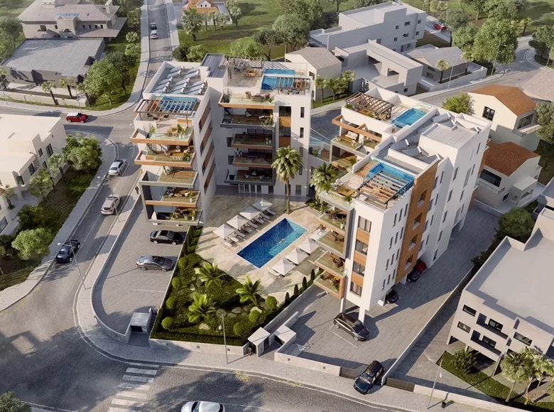 Mieszkanie 3 pokoi 92 m² Gmina Germasogeia, Cyprus