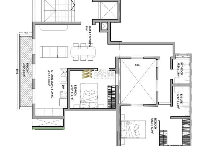 2 bedroom apartment  Il-Fgura, Malta