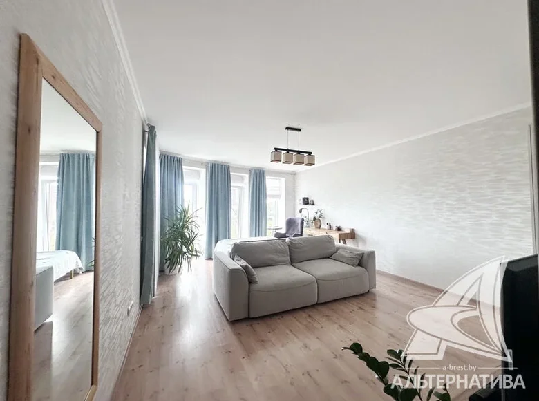 Wohnung 2 zimmer 77 m² Muchaviecki sielski Saviet, Belarus