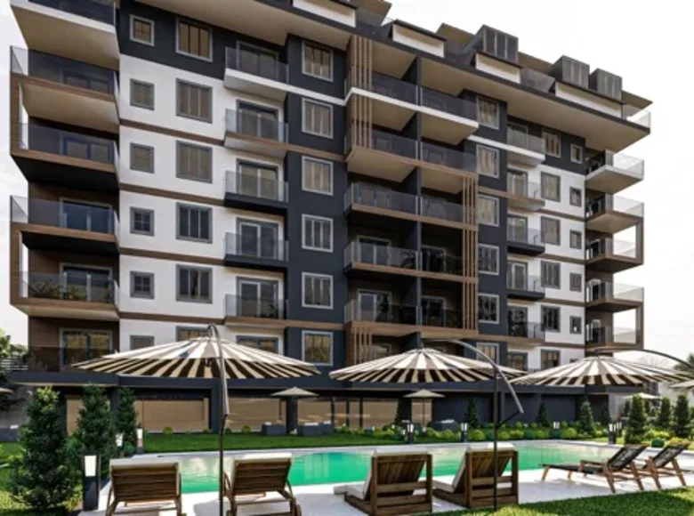 Apartamento 1 habitacion 50 m² Región del Mediterráneo, Turquía