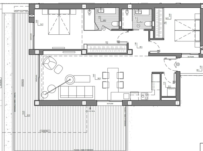 Appartement 2 chambres 89 m² el Poble Nou de Benitatxell Benitachell, Espagne