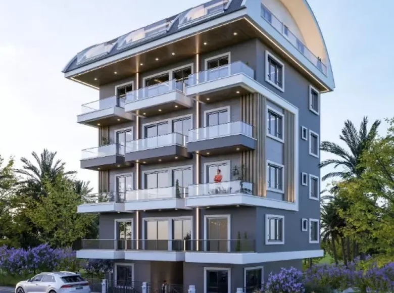 Mieszkanie 1 pokój 53 m² Alanya, Turcja