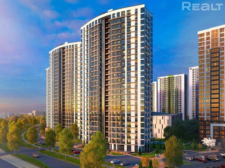 Квартира 3 комнаты 57 м² Минск, Беларусь