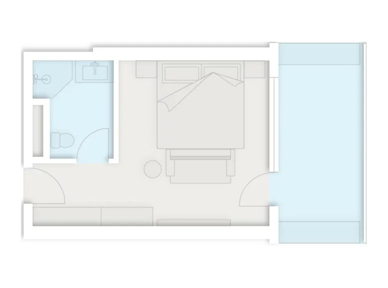 Квартира 1 комната 33 м² Батуми, Грузия