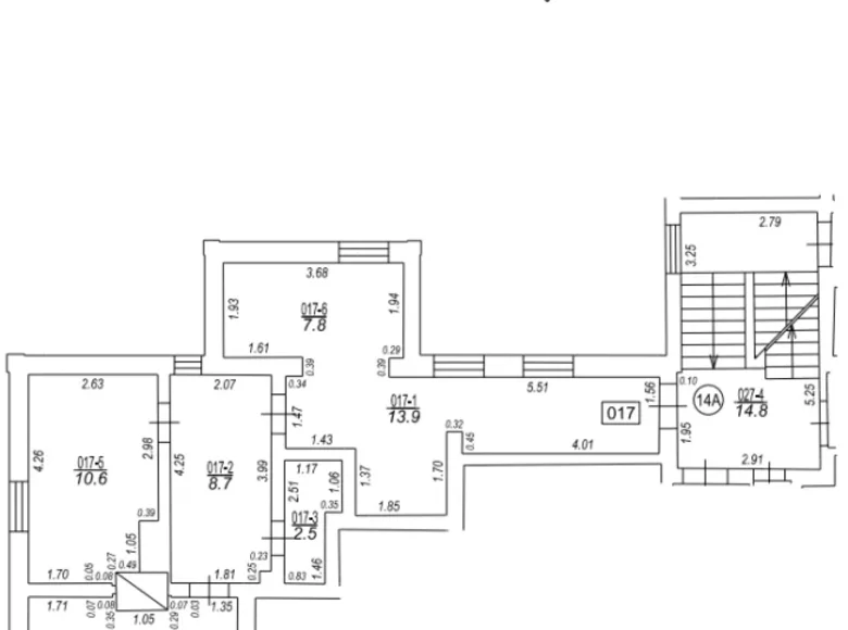 Квартира 3 комнаты 61 м² Рига, Латвия