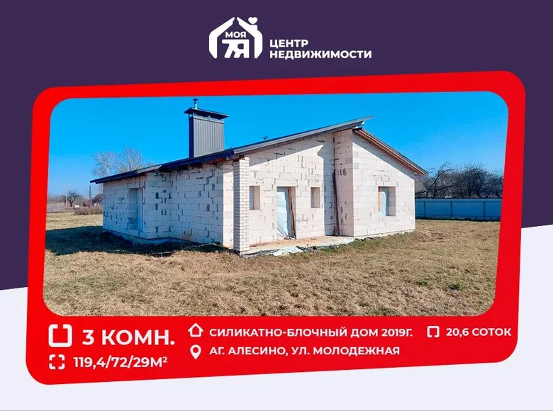 Cottage 119 m² Aliesina, Belarus