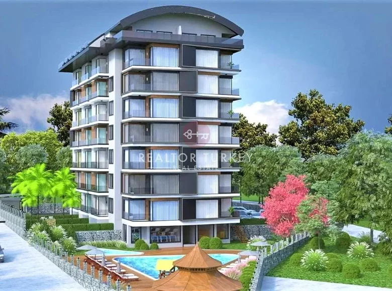 Mieszkanie 1 pokój 63 m² Avsallar, Turcja