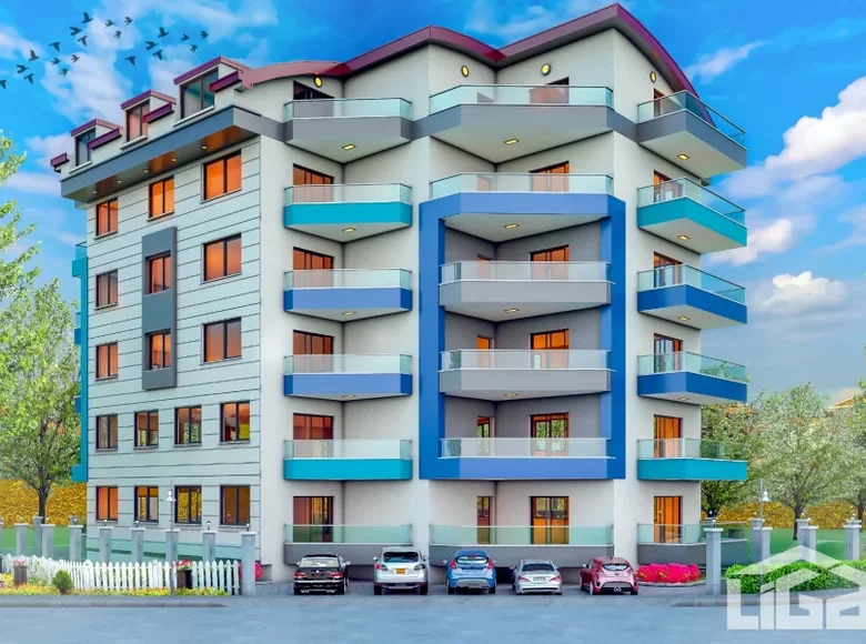 Penthouse 4 pokoi 47 m² Alanya, Turcja