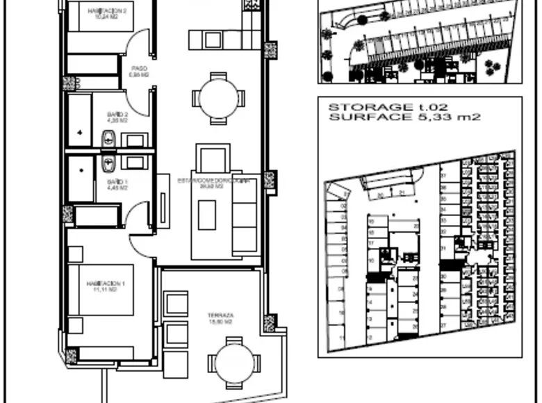 Квартира 3 комнаты 80 м² Гуардамар, Испания